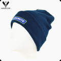 Acrylic Custom Logo Embroidery Beanie with Cuff